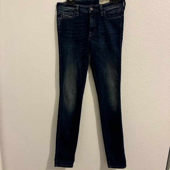 DIESEL Dark Wash Doris 0832K Super Skinny Jeans. Size Women’s W 27 L 32 - Picture 4 of 16